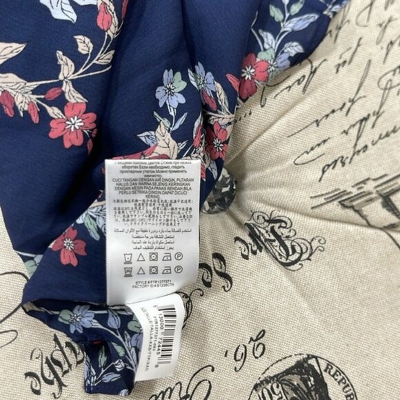 BCBGMAXAZRIA Floral-Print Blouse - Picture 11 of 14